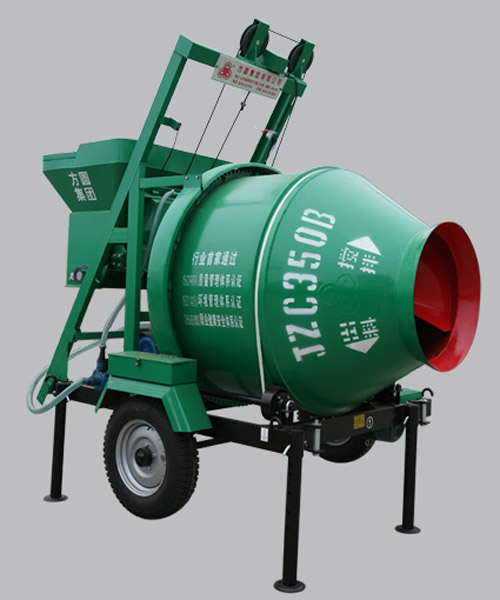 方圓jzc350b自落式攪拌機(jī) 高效混凝土施工的得力助手